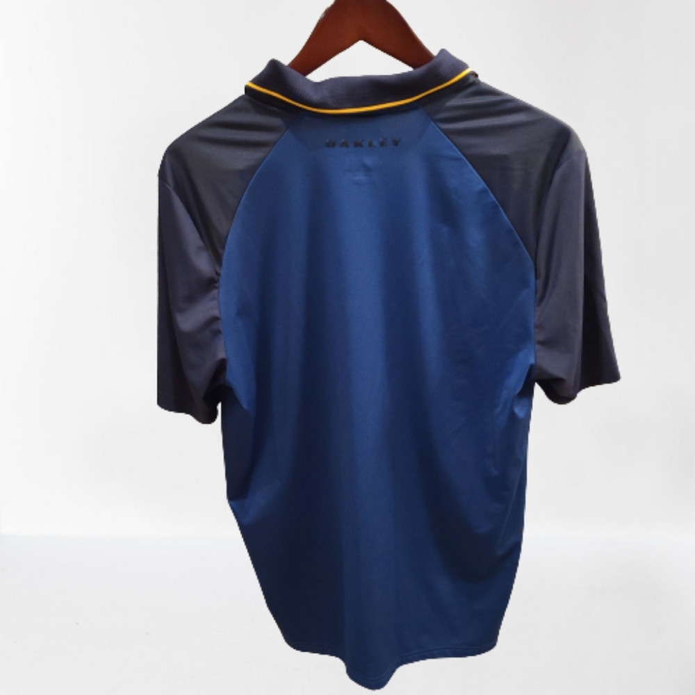 Oakley Mens Polo Unique color and breathable, lightweight all-Polyester - Picture 2 of 3